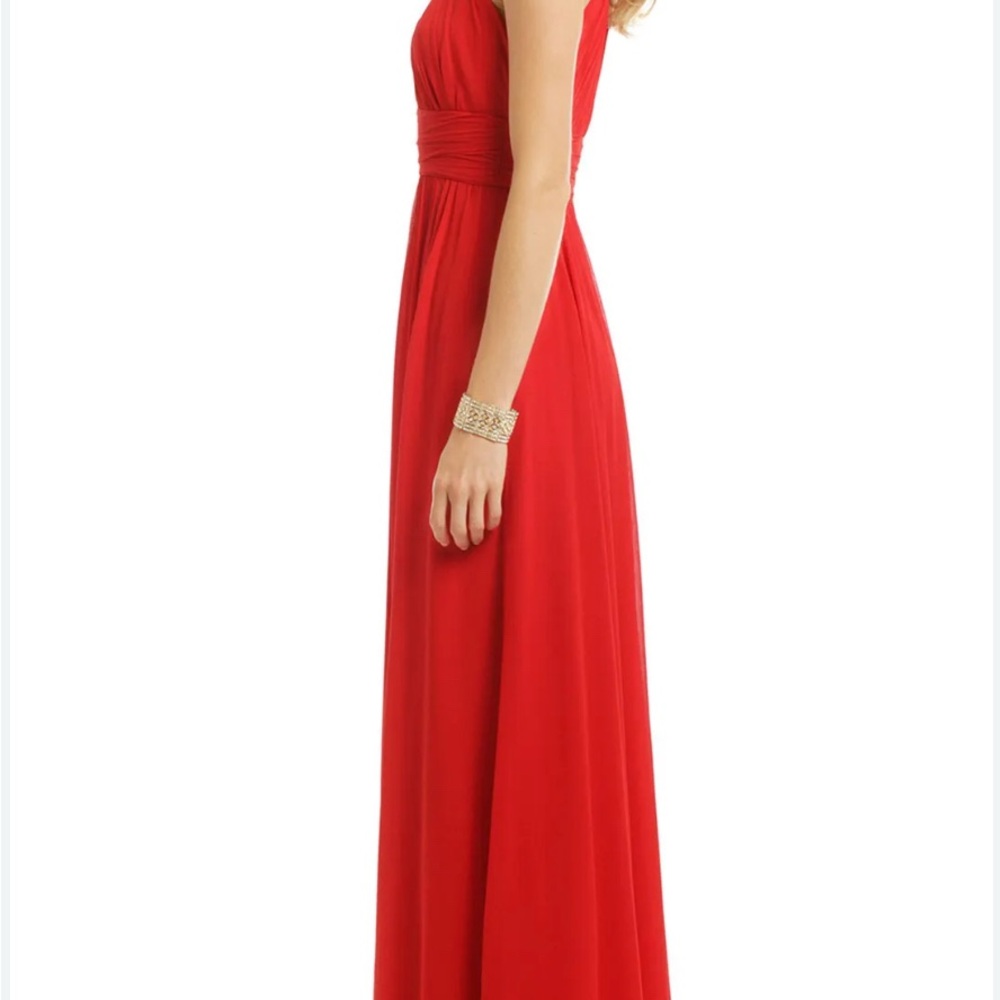 Badgley Mischka Red Evening Gown (Sz 8) NWT - Bloomingdale’s Edition